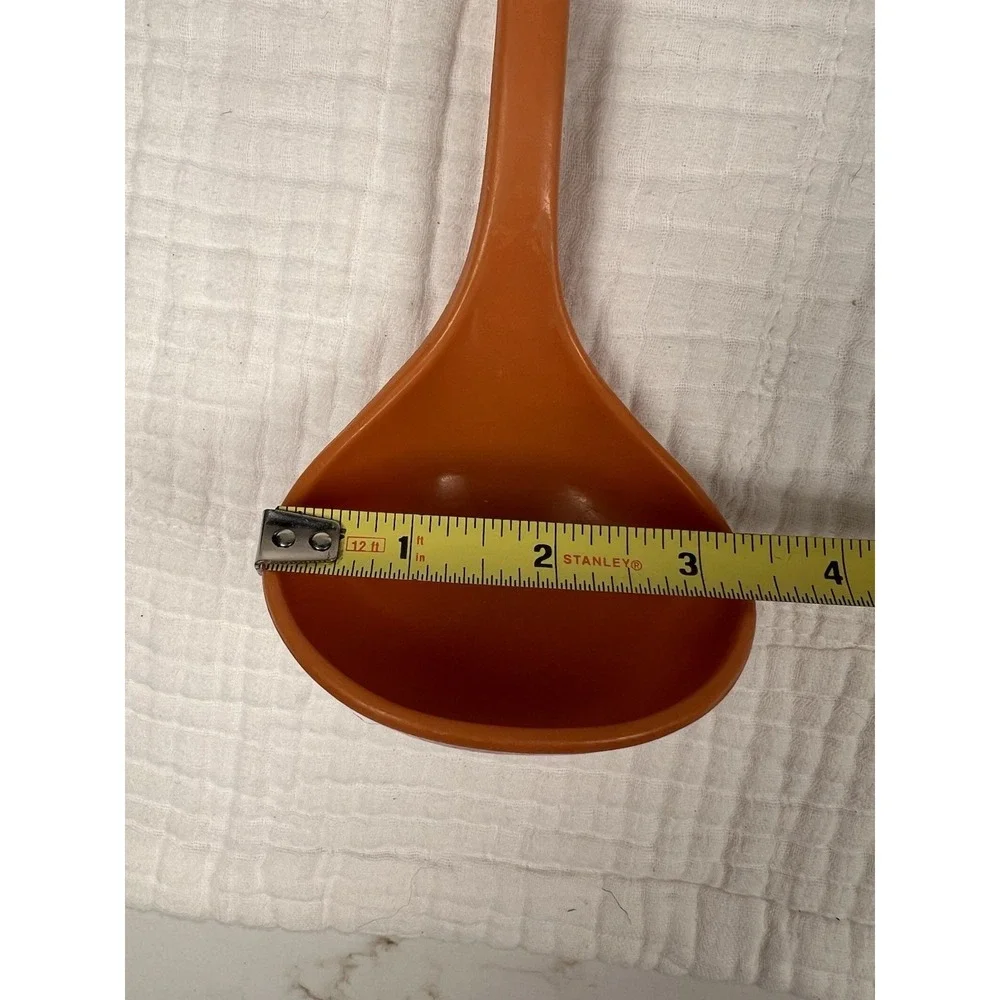 Vintage Ladle Foley Orange Nylon Soup Mid Century Kitchen Utensil